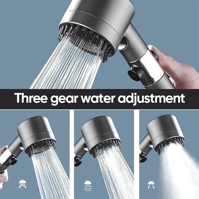 High pressure 3 mode shower head