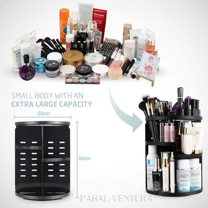 Clear organiser showing contents