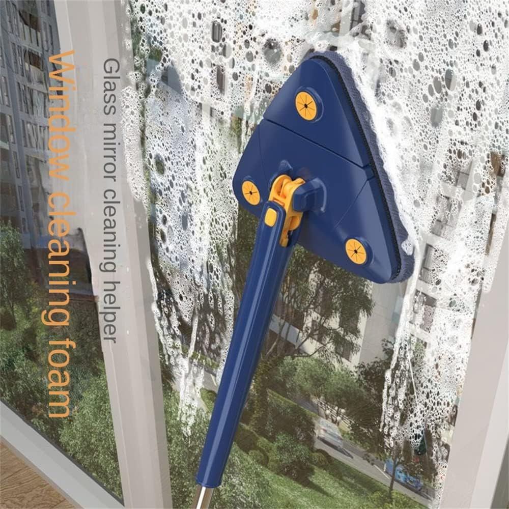360 rotating triangular cleaning mop