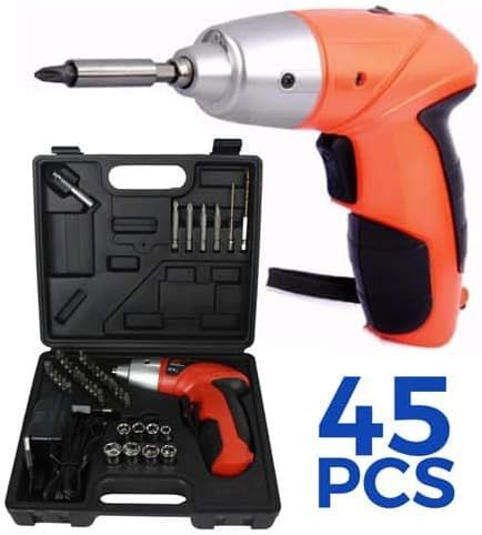 45 piece T-handle screwdriver set