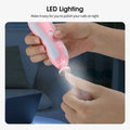 Baby Nail File — Quiet Electric Nail Trimmer with LED Light