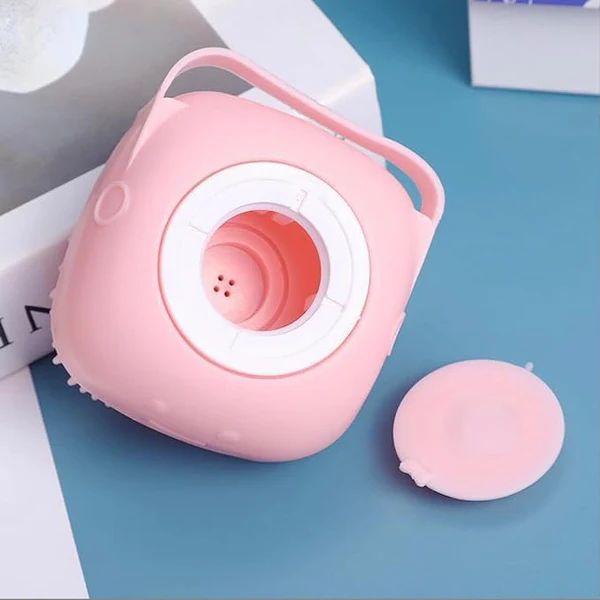 Silicone scalp massage brush