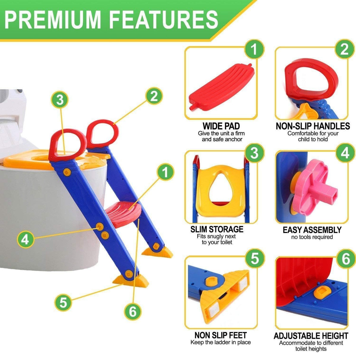Arm supports for climbing and turning