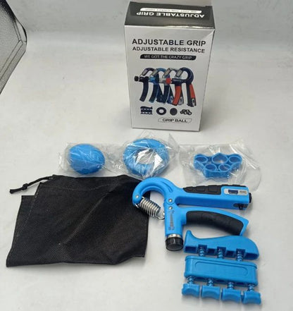 Automatic rep counter on the hand gripper