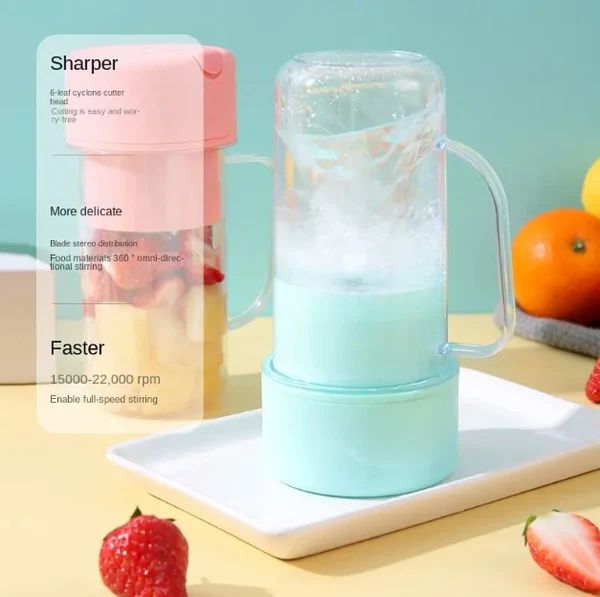 Fresh juice with minimal foam