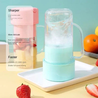 Fresh juice with minimal foam