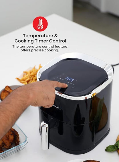 Air fryer heating quickly compared to an oven