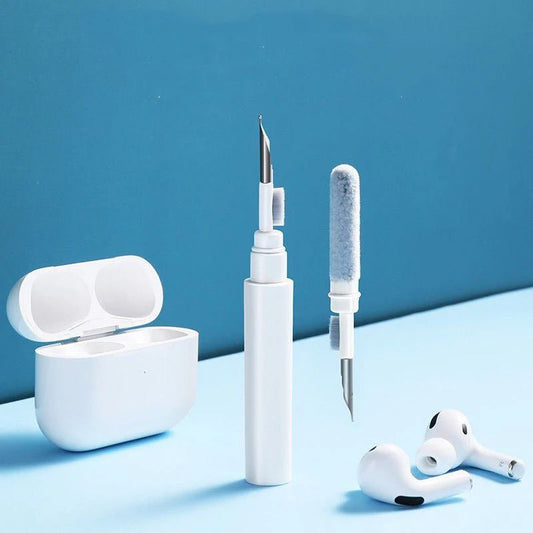 Earbud cleaning pen multi-tool