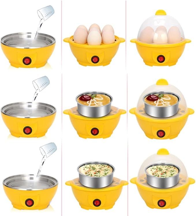 Auto shut-off and safety features on the egg cooker