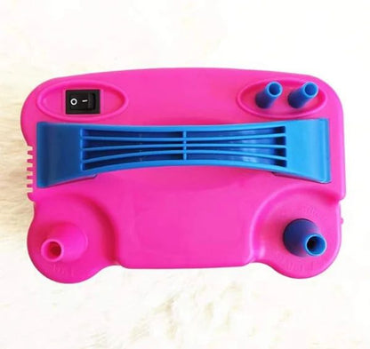 Pump used with latex and decorative balloons