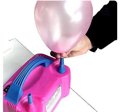 Balloon pump shown with dimensions