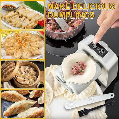 Electric dumpling maker machine