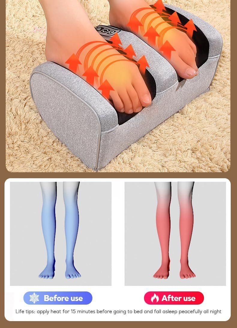 Removable washable inserts in the foot chambers