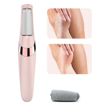 Electric foot file with charging cable