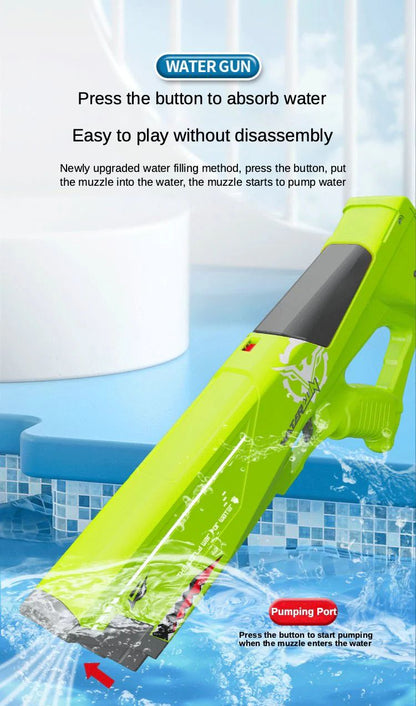 Fast water refill from a pool