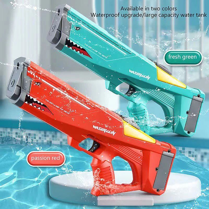 Water gun in use outdoors