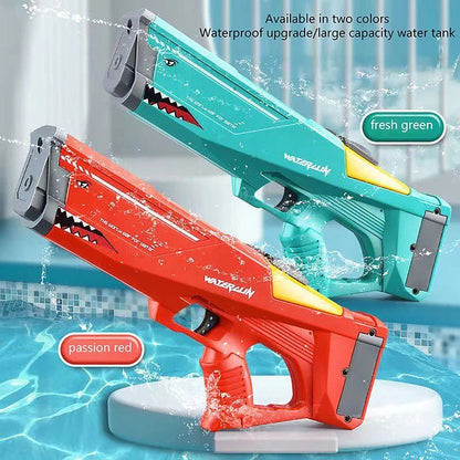Water gun in use outdoors