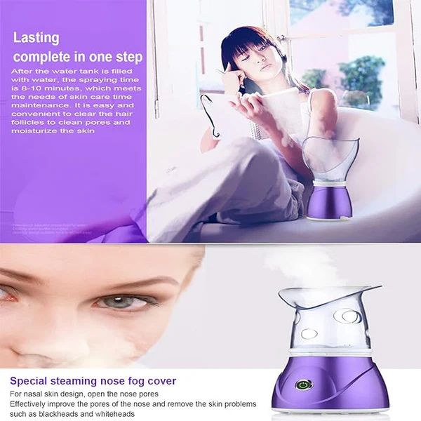 Nano facial steamer with 60ml tank