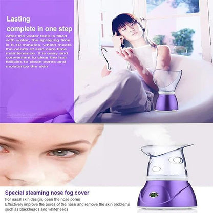 Nano facial steamer with 60ml tank