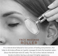 Rose Quartz Facial Roller — Natural Stone Face & Eye Massager