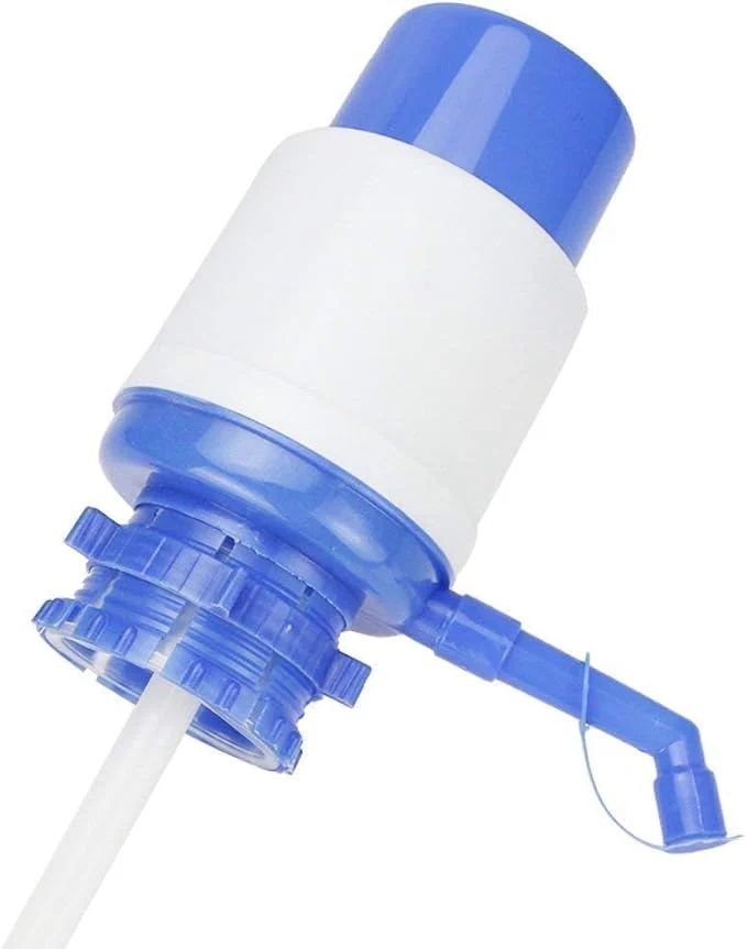 Pumping water with a simple hand press