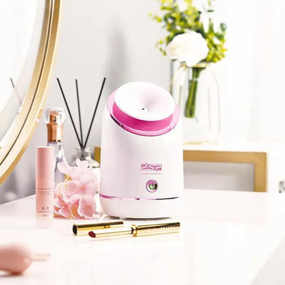 Facial steamer producing mist within seconds