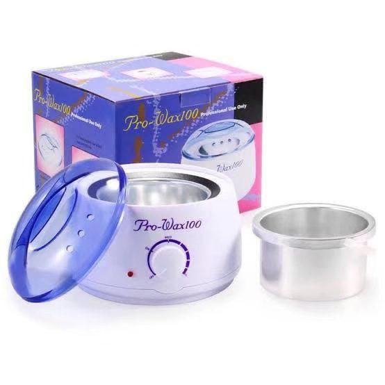 At-home waxing with the mini warmer