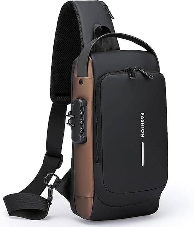 Sling bag interior compartments