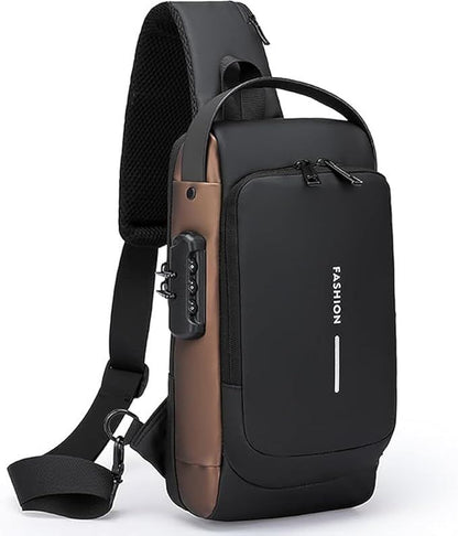 Sling bag interior compartments