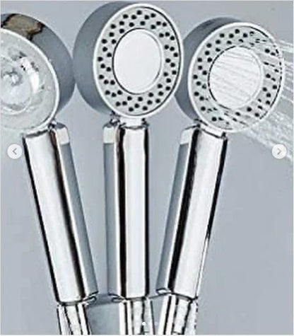 Brass swivel ball bracket on the shower head