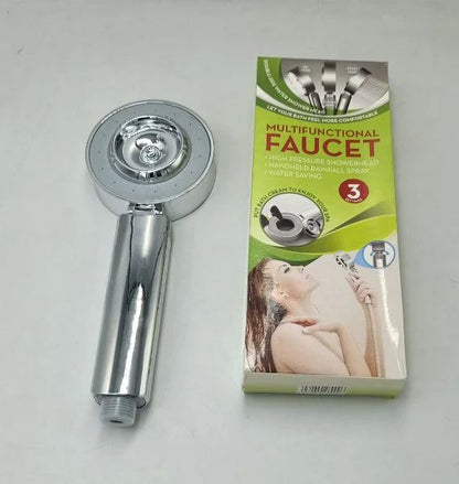 Five spray settings on the shower head