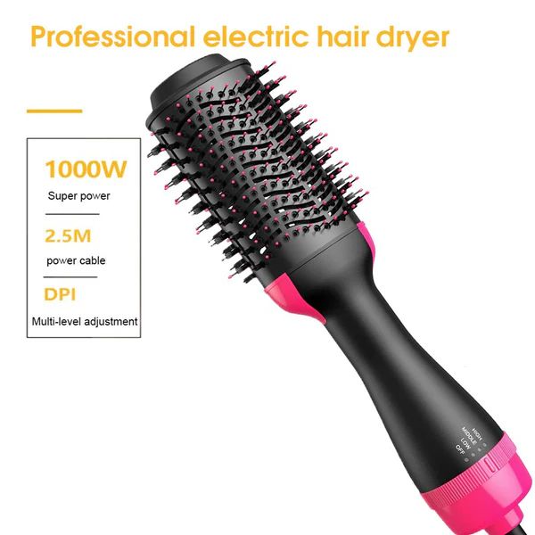 One step hot air brush dryer and volumiser