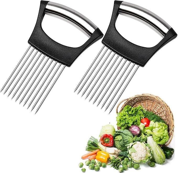 Even slices guided between the prongs