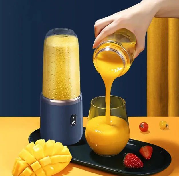 Portable blender used at a gym