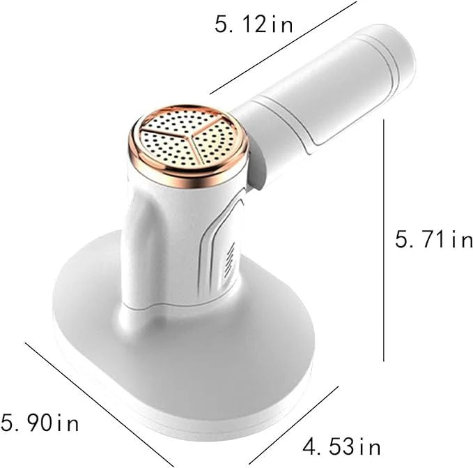 Rechargeable cordless vacuum being charged