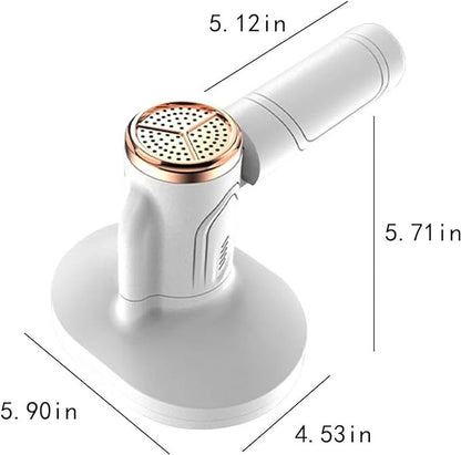Rechargeable cordless vacuum being charged