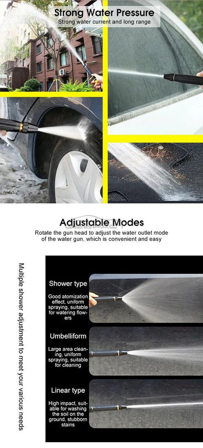 Twisting barrel adjusting the spray pattern