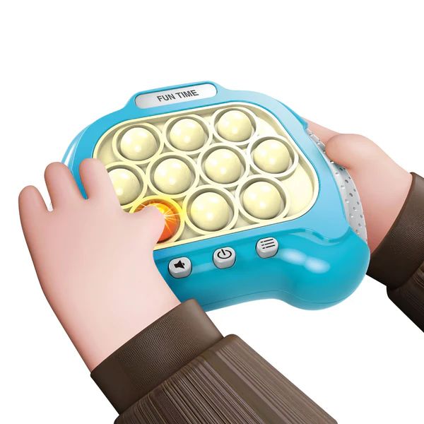 Soft silicone push buttons on the console
