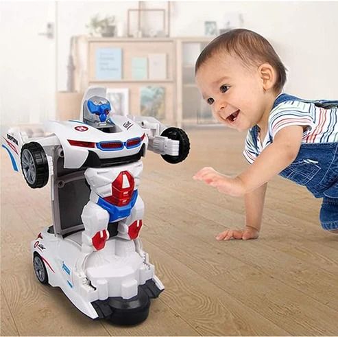 Non-toxic ABS robot car construction