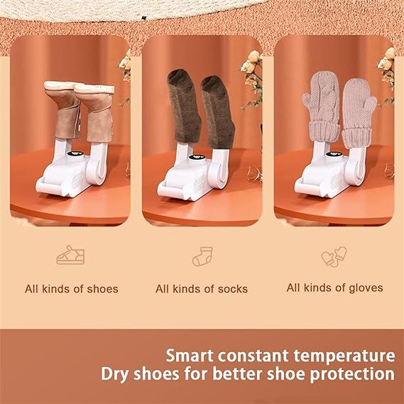 Shoe dryer used for gloves and boots