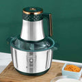 Electric Food Chopper — Stainless Steel Meat Grinder with 5 Speeds