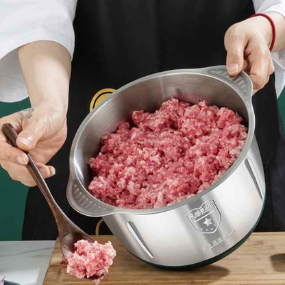 Five speed settings on the food chopper