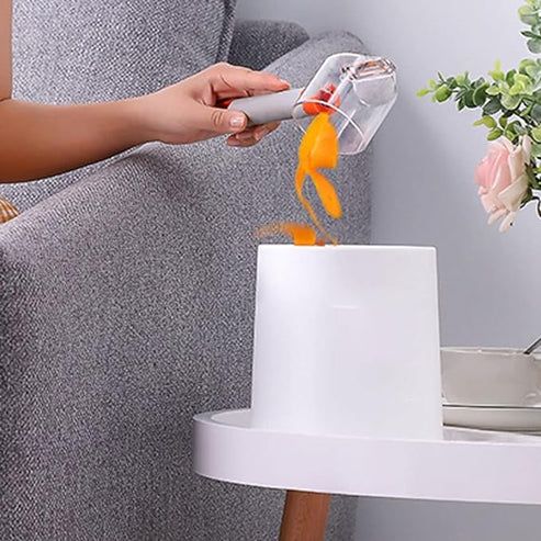 Peeler used on different vegetable shapes