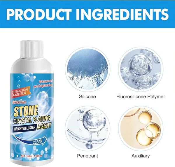 Applying and brushing in the stain remover gel
