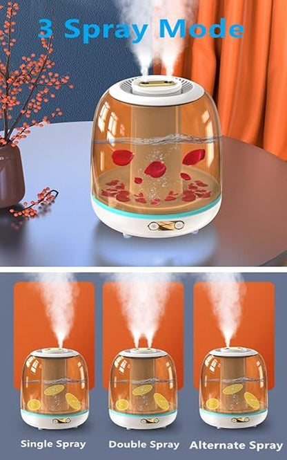 USB powered humidifier connected to a laptop