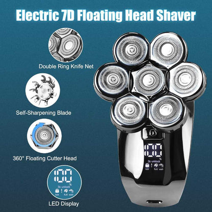 IPX6 waterproof shaver being rinsed under a tap