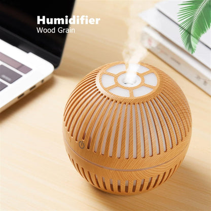 Cold mist rising from the ultrasonic diffuser